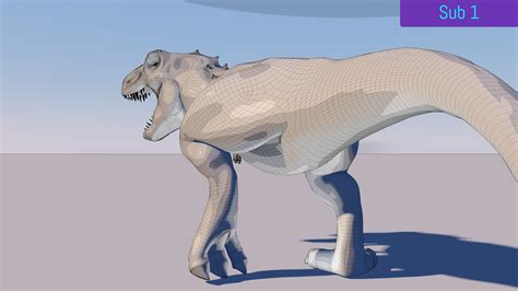 Tyrannosaurus Rex Model Rigged 3d Model 100 C4d Free3d