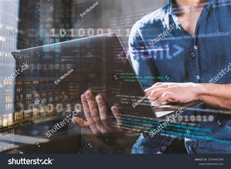 Programming Concept Background Programming Languages Stock Photo ...