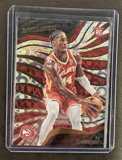 Revolution Groove Aj Griffin Rookie Hawks Rc No Ebay