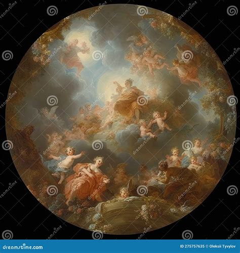 Circles Of Heaven Stock Illustration Illustration Of Heaven 275757635