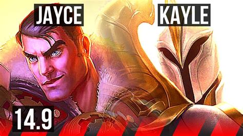 JAYCE Vs KAYLE TOP 66 Winrate 6 Solo Kills 8 2 5 NA Master