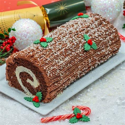 christmas log cake pauls bakery