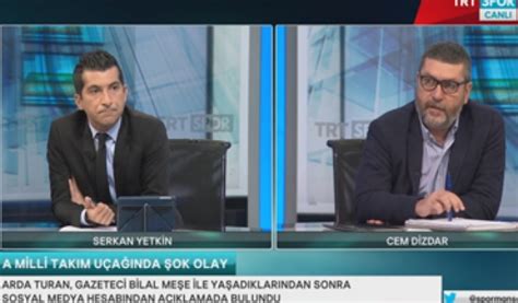 Cem Dizdar dan Arda ya sert çıkış TRT Spor