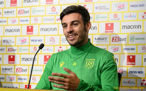 FC Nantes Fabien Centonze Content d avoir rejoué et confiant pour