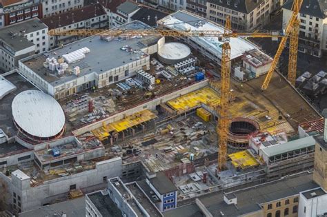 Hagen Aus Der Vogelperspektive Baustelle Zum Neubau Der Rathaus