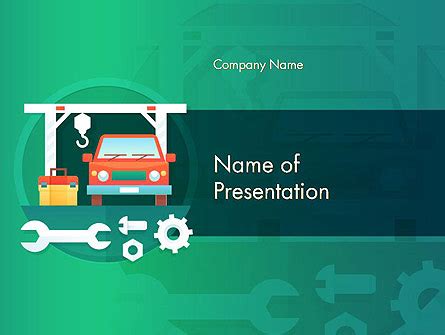 Car Repair Service Presentation Template for PowerPoint and Keynote ...