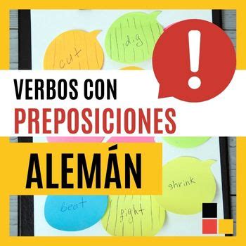 Verbos con preposiciones en alemán Alemán sin Tapujos