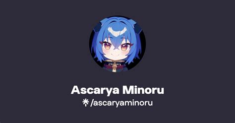 Ascarya Minoru Twitter TikTok Linktree