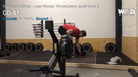 Last Winter Throwdown Qualifier Wod 3 YouTube