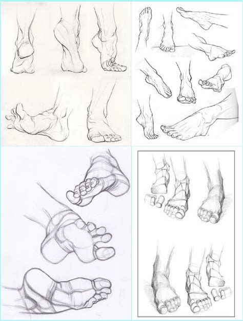 How To Sketch And Draw Feet Sketches Feet Drawing Drawing People