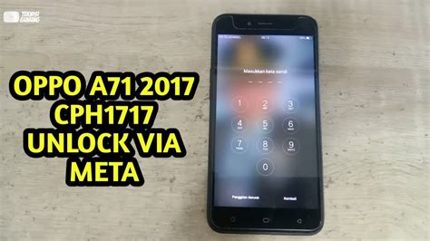 OPPO A71 2017 CPH1717 UNLOCK PIN VIA META UNLOCKTOOL YouTube