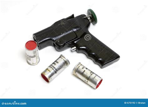 Flare Launcher with ammo stock photo. Image of round, rescue - 675192