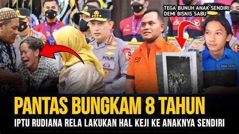 SADIS DEMI INI IPTU RUDIANA TEGA LAKUKAN HAL MENGERIKAN PADA ANAK