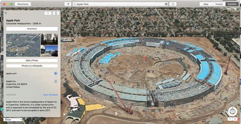 Apple Maps Updated With Proper Apple Park Details And Satellite Imagery