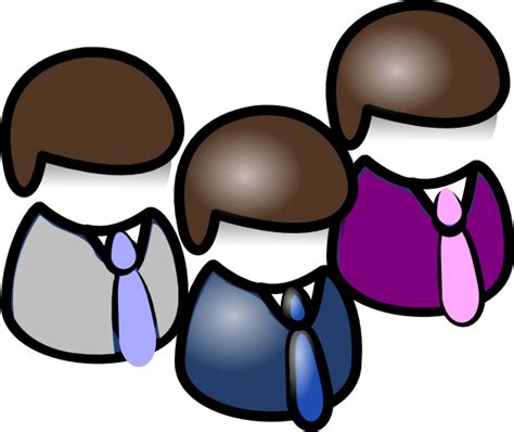 Three Guys In Suits Clip Art At Vector Clip Art Online