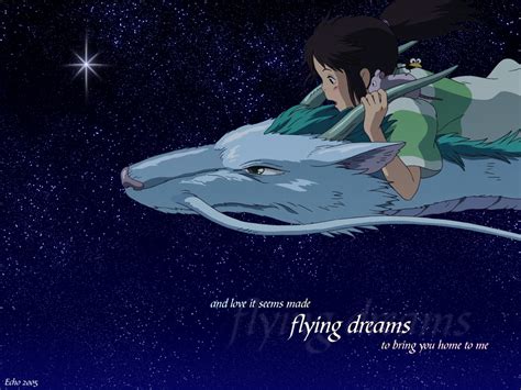 Spirited Away Haku And Chihiro Wallpapers Wallpaper Cave