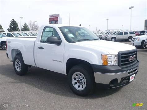 2009 Summit White Gmc Sierra 1500 Work Truck Regular Cab 4x4 12945720