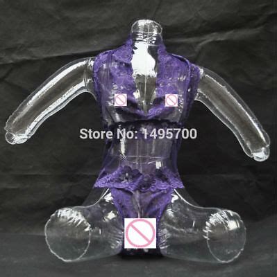 Inflatable Transparent Sex Doll Male Masturbator Toys Ebay