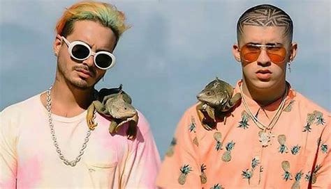 J Balvin Y Bad Bunny Se Unen Para Lanzar Su Nuevo Lbum Oasis Fotos