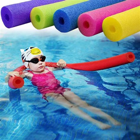 Ghrdu Flexible Swimming Pool Accessories Colorful Float Hollow Woggle