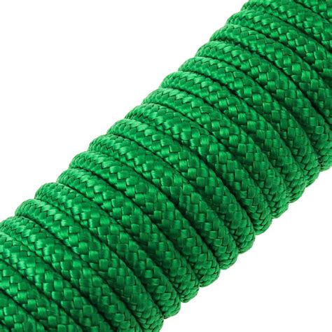 Cuerda Trenzada Multifilamento PP 10 M X 6 Mm Verde Cablematic