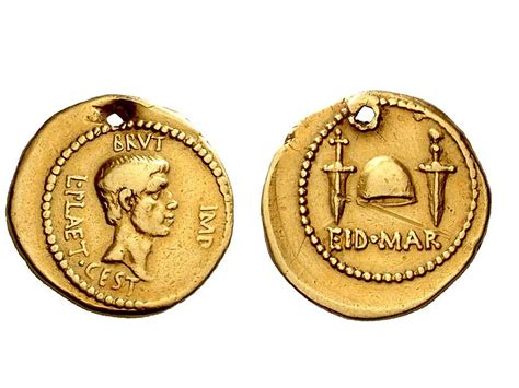 Brutus Ides Of March Gold Coin Worth 2 Million Ogn Daily