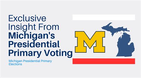 Exclusive Insight From Michigan's Early In Person Presidential Primary Voting