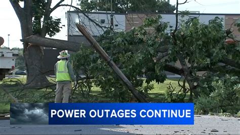 Pennsylvania weather: PECO power outages in Chester County linger ...