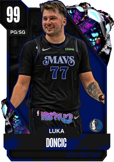 Nba K Kdb Custom Card Luka Doncic City Edition