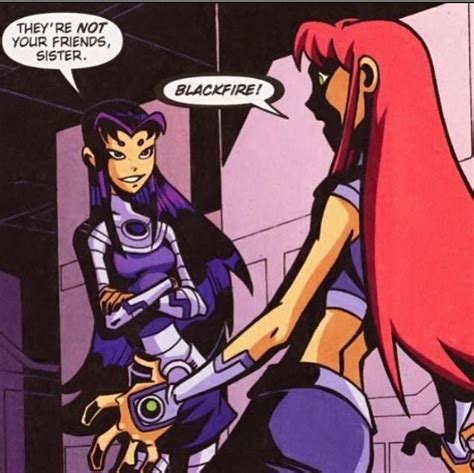 Starfire And Blackfire Teen Titans Starfire Teen Titans Characters