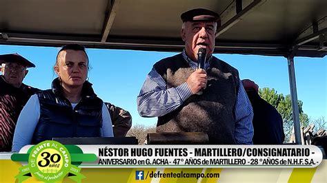 Aniversario Néstor Hugo Fuentes S A 28 años de la consignataria