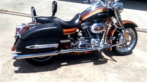 2008 Harley Davidson Road King Cvo Anniversary Edition Youtube