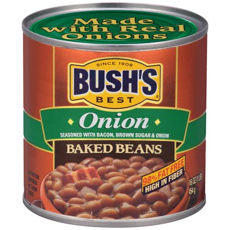 Bush S Best Onion Baked Beans Shop Beans Legumes At H E B