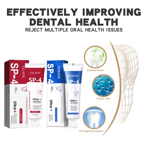 Eelhoe SP 4 Probiotic Toothpaste Whitening Refresh Toothpaste Shark