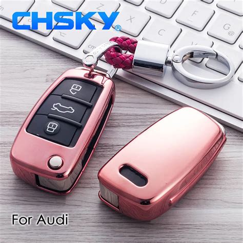 Chsky Tpu Para Audi Chave Capa Shell Para Audi A P A A A A A Q