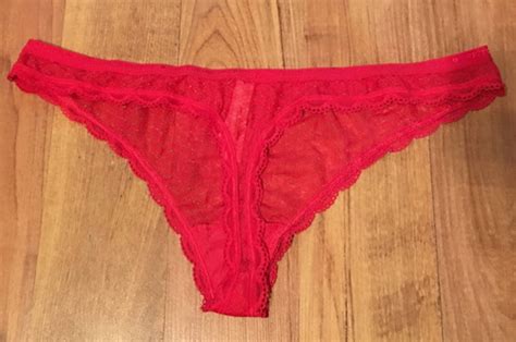 Padrisimo Calzon Tanga Victoria S Secret Encaje Roja L 189 00 En