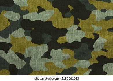 Army Tarp Camouflage Texture Realistic Military Stock Illustration