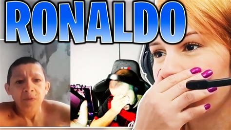 LUAN FICA P T O RONALDINHO E DA B N EM LIVE REACT YouTube