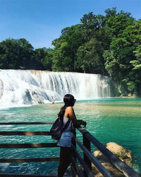 Chiapas De Mis Amores Cascadas De Agua Azul Otro Lugar M Gico E