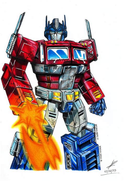 Optimus Prime G1 By Dspa360 On Deviantart