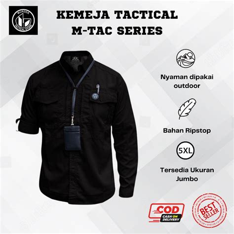 Jual M Tac Series Kemeja Outdoor Lengan Panjang Pria Dan Wanita