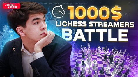 Streamers Battle Uzchess Biz Dunyoni Qo Lga Olamiz Lichess Org