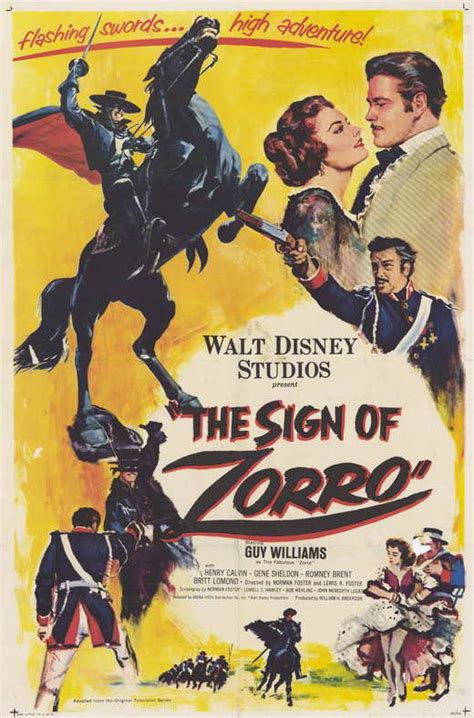 The Sign of Zorro Movie Posters From Movie Poster Shop