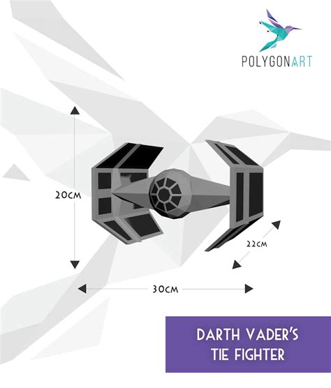 Tie Fighter Papercraft Star Wars Template Diy Star Wars Paper Craft