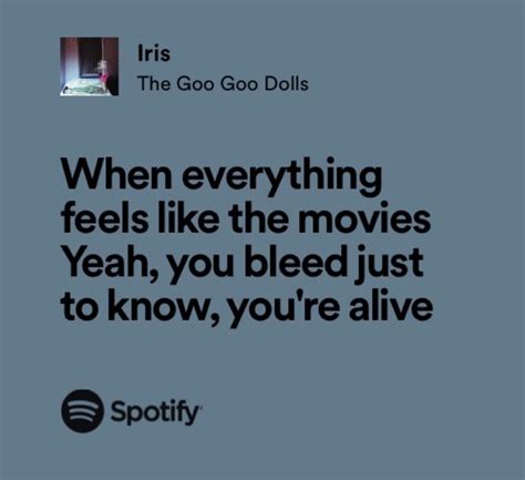 An Ad For Spotify With The Caption When Everything Feels Like The