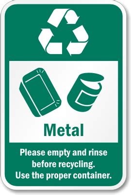 Recycle Metal Signs, Parking Signs, SKU: K-2413