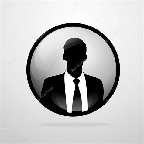 Businessman portrait silhouette Stock Vector Image by ©mast3r #59095623