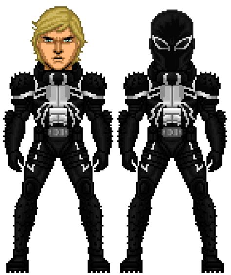 Eugene [flash] Thompson Agent Venom By Pixelprince2k99 On Deviantart