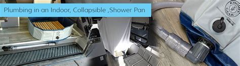 Sprinter Van Indoor Shower Enclosure And Pan Portable And Easy