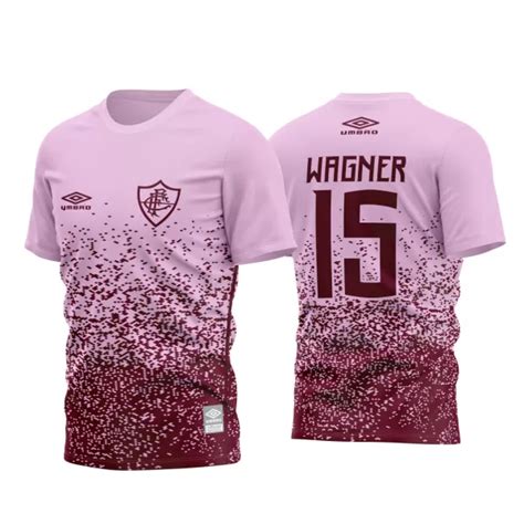 Arte Vetor Camisa Fluminense 2023 Feminina Outubro Rosa Janete Artes